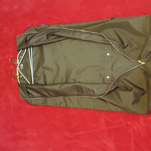 Authentic Louis Vuitton Paris,Hanging Garment Bag with 2 hangers.Made in France. - Picture 11 of 15
